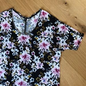 Flower Print Top